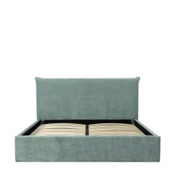 MAC BETH Lit coffre en tissu 160x200cm