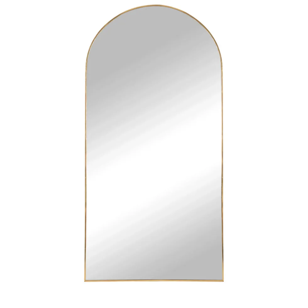 MADRID Miroir arc en aluminium 90x180cm