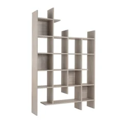 MAKO Bibliothèque effet travertin H188cm
