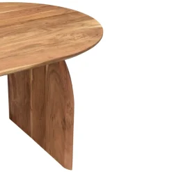 MALANG Table à manger 8 personnes en bois massif d'acacia