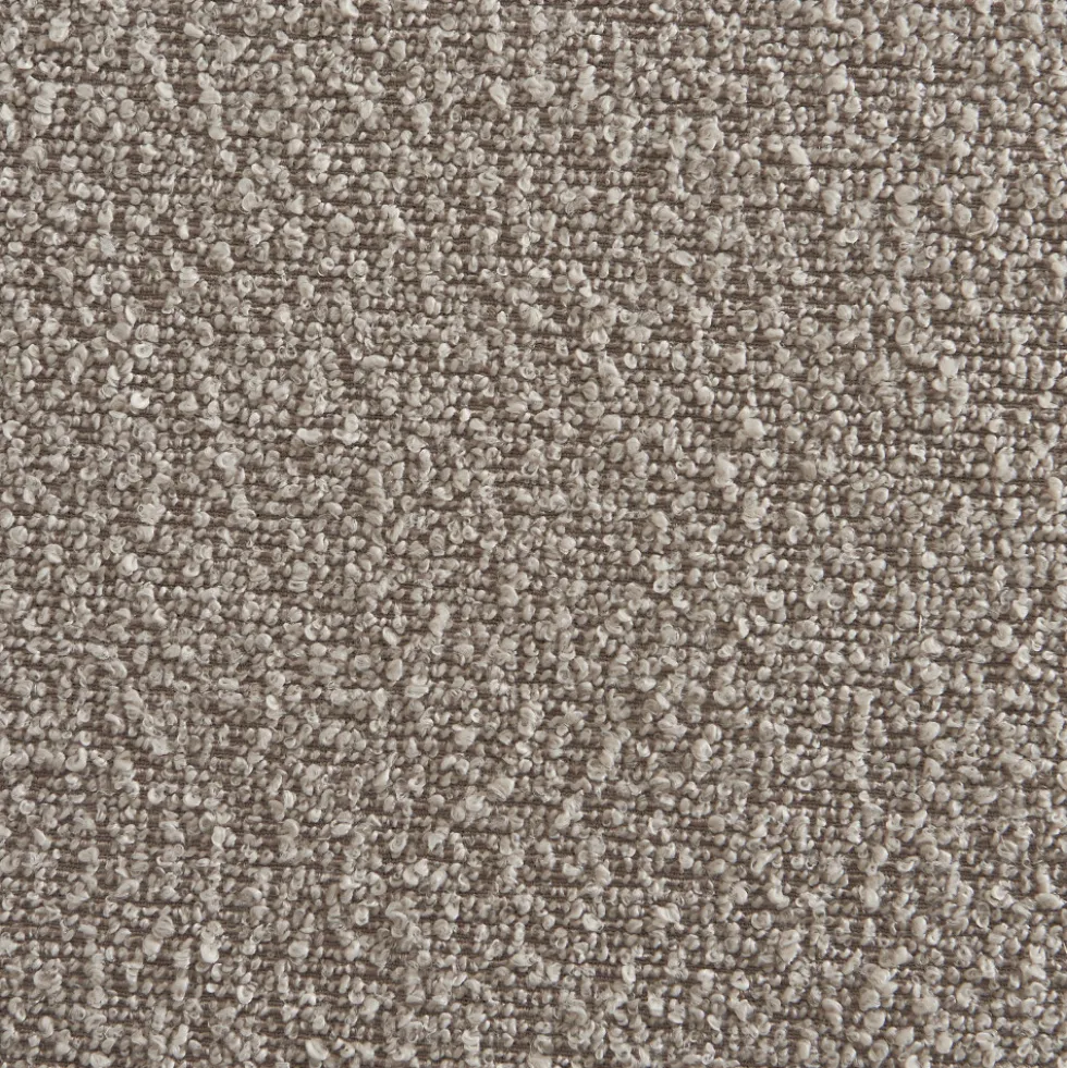 MANEL Lot de 2 tabourets de bar en tissu et métal H66cm