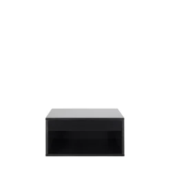 MANO Table de chevet murale 1 niche, 1 tiroir en bois