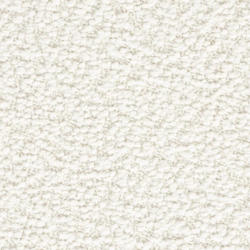MARCOS Tabouret rond en tissu bouclette ø40cm