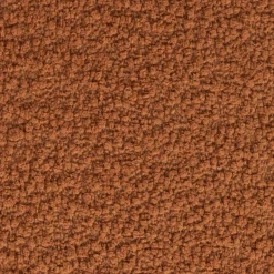 MARCOS Tabouret rond en tissu bouclette ø40cm