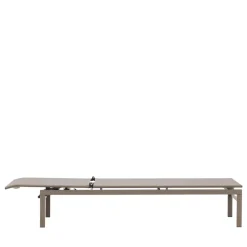 MASSIMO Chaise longue inclinable en aluminium