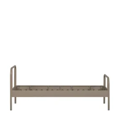 MATA Lit simple pour enfant en métal 90x200cm