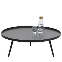 MESA Table basse ronde en bois ø100cm