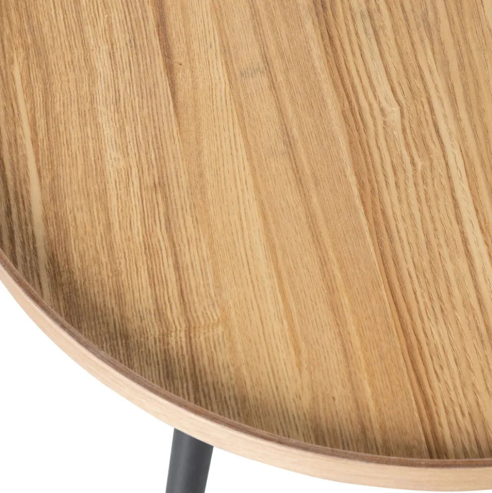 MESA Table d'appoint ronde bois ø60cm