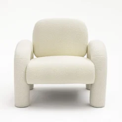 MIO Fauteuil en tissu bouclette