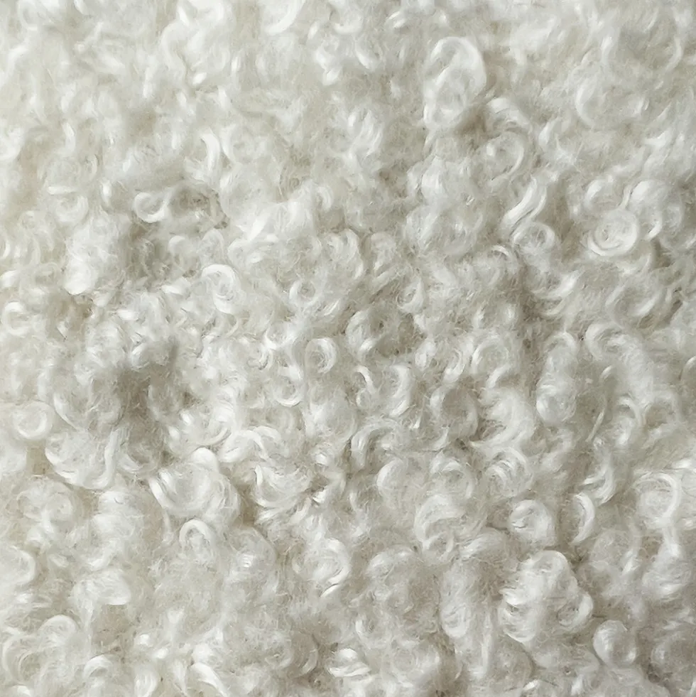 MIO Fauteuil en tissu bouclette