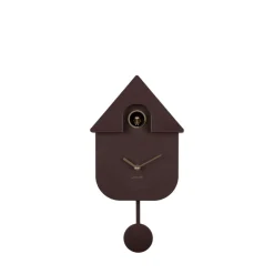 MODERN CUCKOO ORO Horloge murale en métal avec coucou