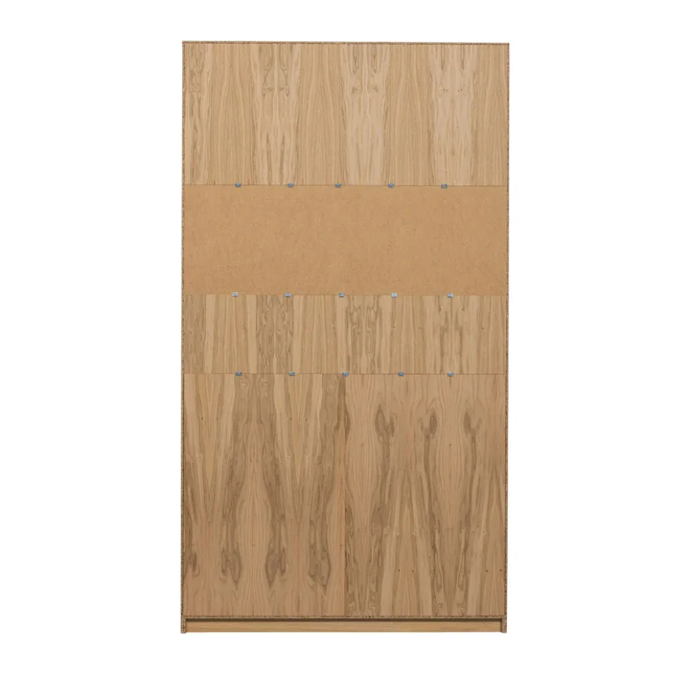MODULAIR Bibliothèque 2 portes en bois H199cm