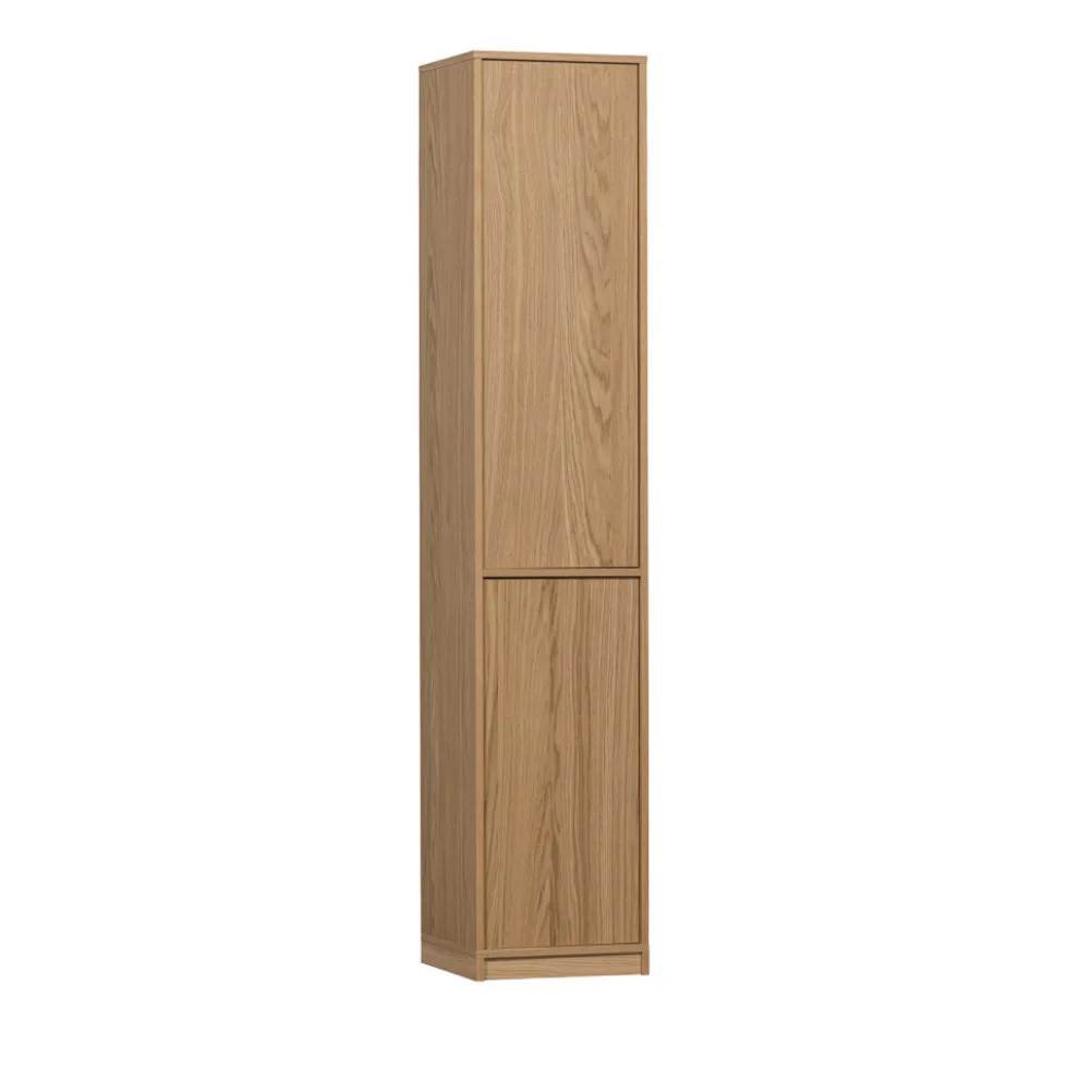 MODULAIR Colonne de rangement 2 portes en bois H199cm