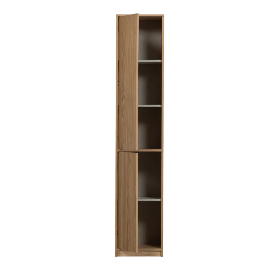 MODULAIR Colonne de rangement 2 portes en bois H199cm