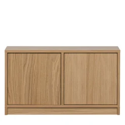 MODULAIR Meuble TV 2 portes en bois L77cm