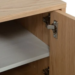 MODULAIR Meuble TV 2 portes en bois L110cm