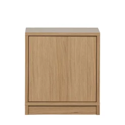 MODULAIR Meuble TV 1 porte en bois L40cm
