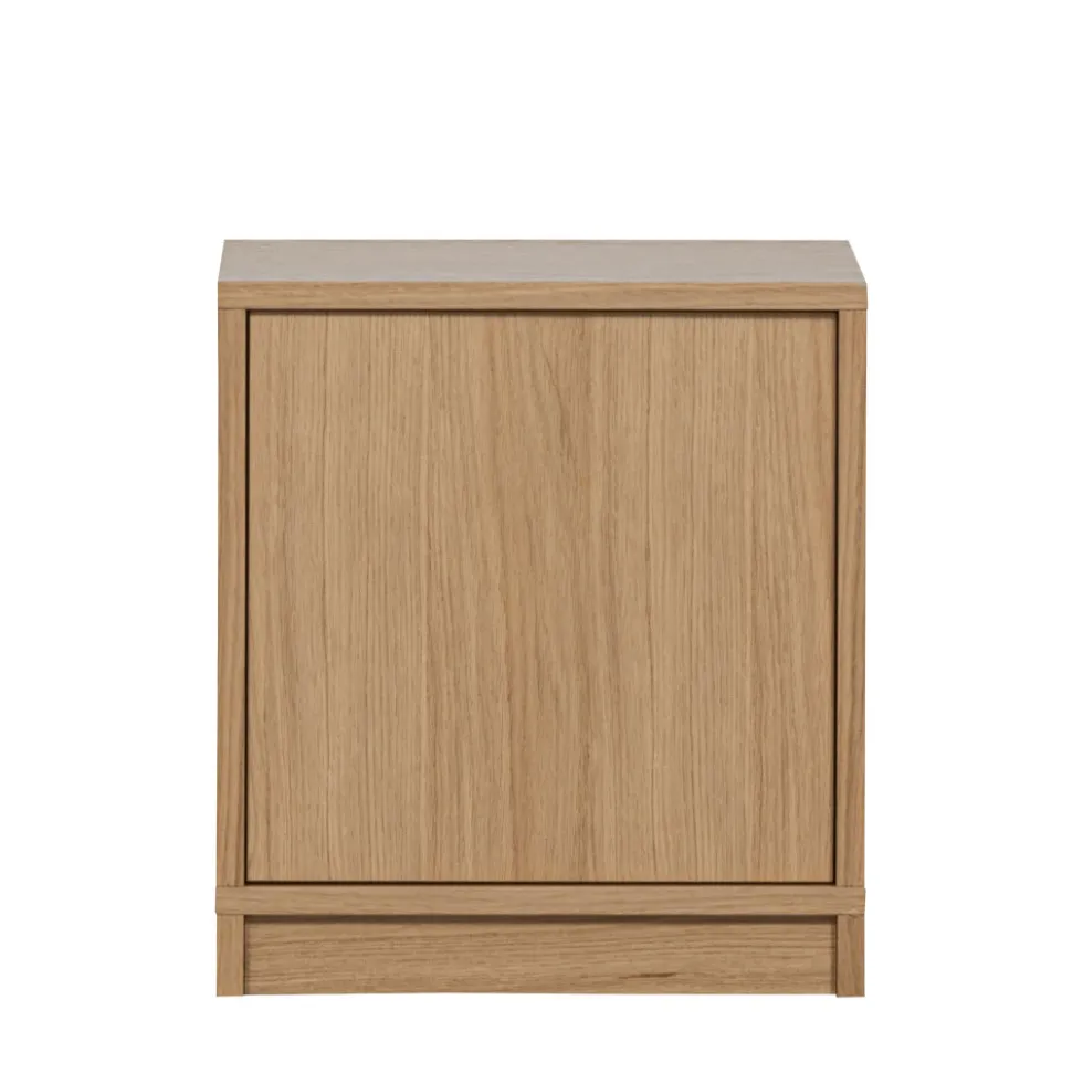 MODULAIR Meuble TV 1 porte en bois L40cm