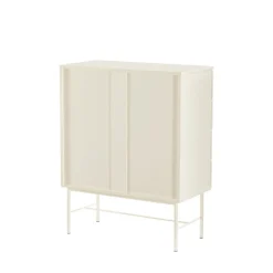 MOLLY Commode 4 tiroirs en bois et métal L79cm