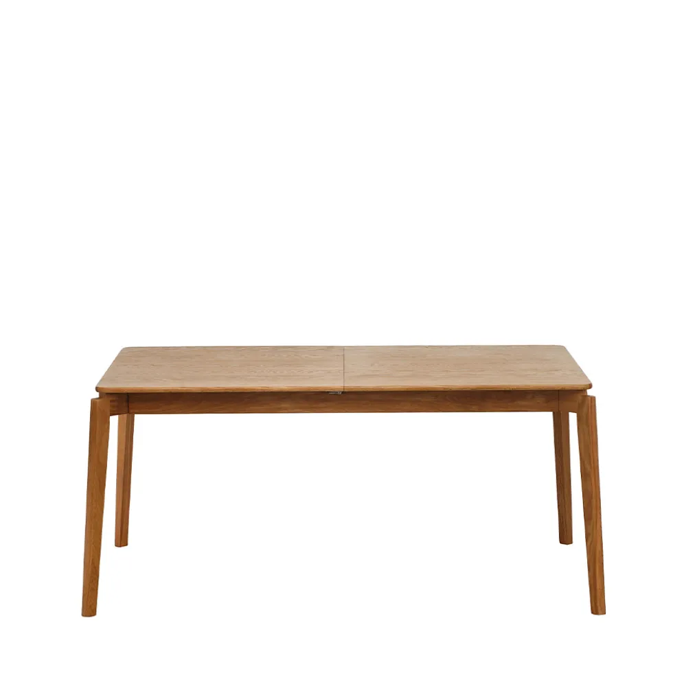 MONA Table à manger extensible 6 à 10 personnes en bois 160-205x90cm