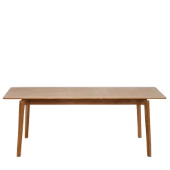 MONA Table à manger extensible 6 à 10 personnes en bois 160-205x90cm