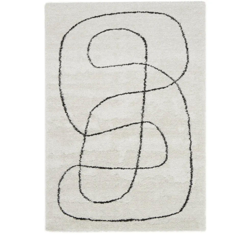 MONA Tapis contemporain à motif organique
