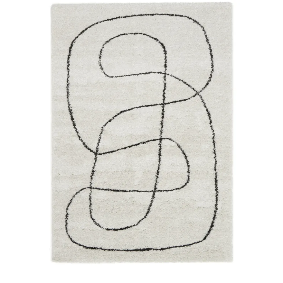 MONA Tapis contemporain à motif organique
