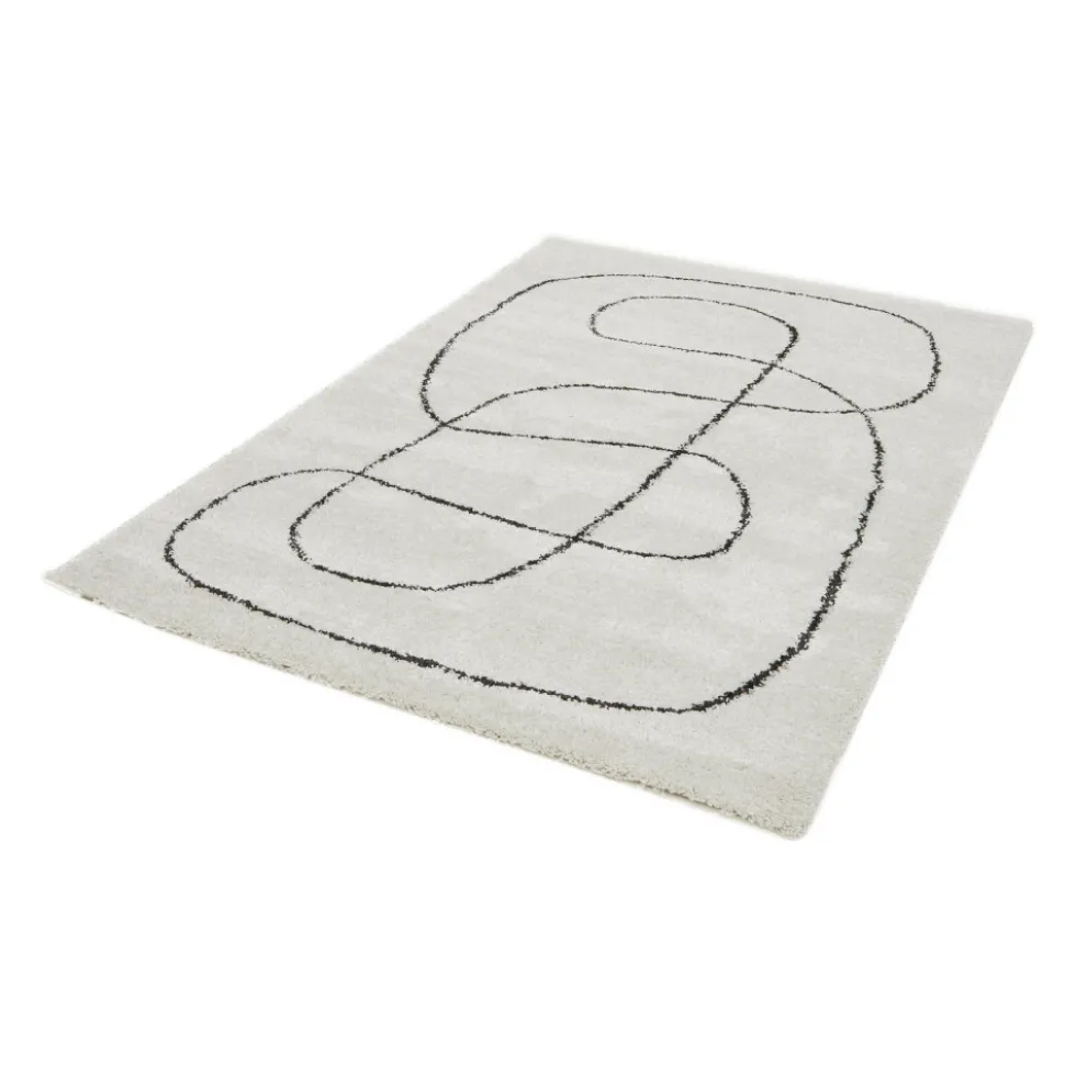 MONA Tapis contemporain à motif organique