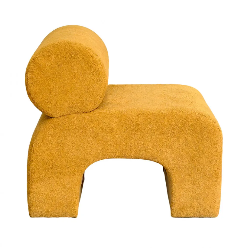 MOUR Fauteuil en tissu doux