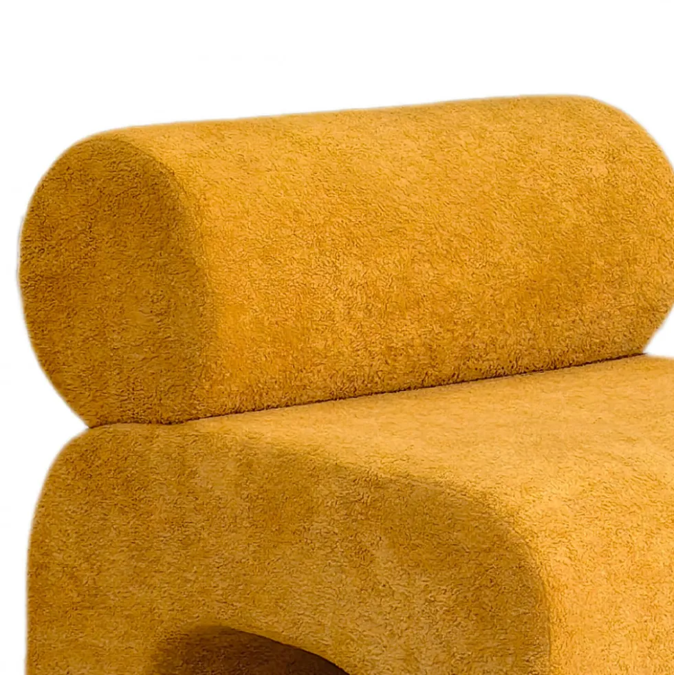 MOUR Fauteuil en tissu doux