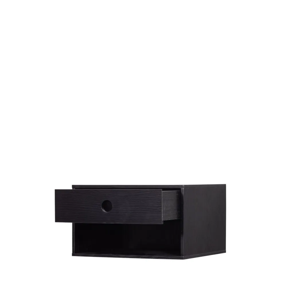 NANCY Table de chevet murale en bois