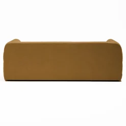 NAOS Canapé droit 3 places en tissu à effet capitonné