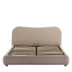 NAPO Lit coffre en tissu 140x190cm