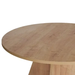 NARO Table à manger 4 personnes ronde en bois