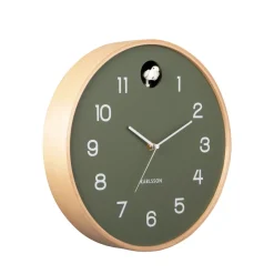 NATURAL CUCKOO Horloge murale ronde ø31,5cm