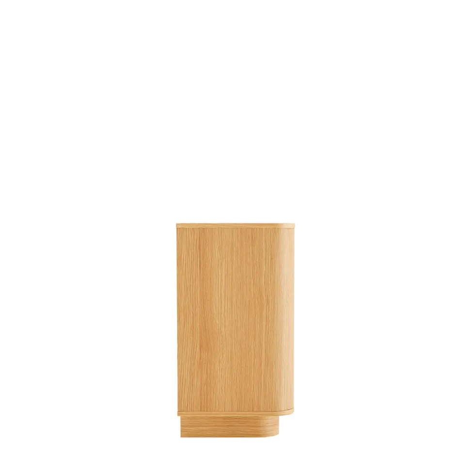 NAVAN Buffet 4 portes en bois L180cm