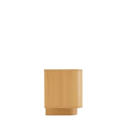 NAVAN Meuble tv 3 portes en bois L160cm