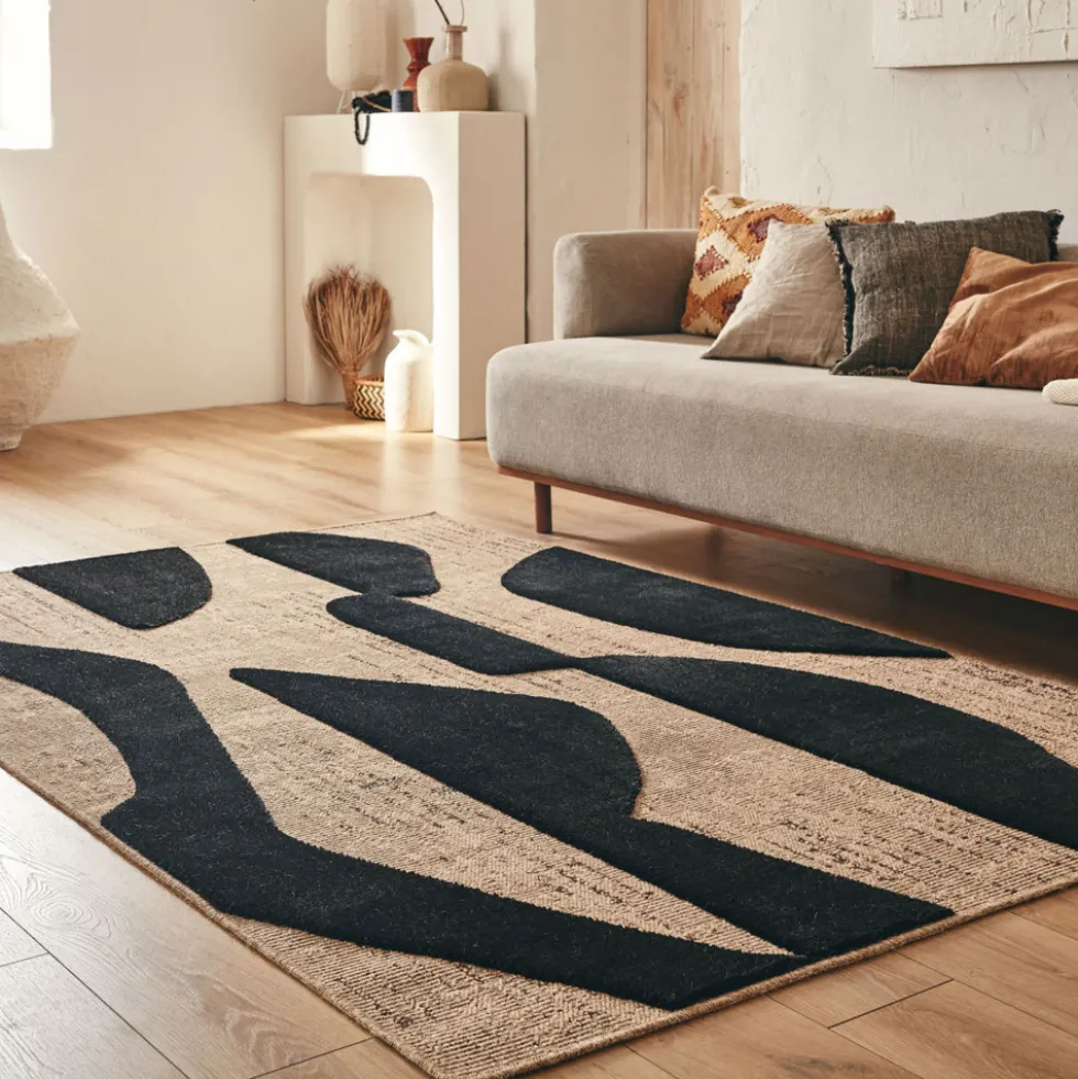 NEON Tapis bohème à motif géométrique