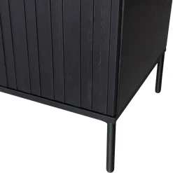 NEW GRAVURE Buffet 4 portes en bois L200cm