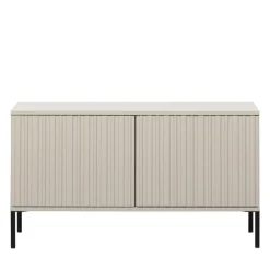NEW GRAVURE Meuble TV 2 portes en bois L100cm