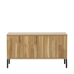 NEW GRAVURE Meuble TV 2 portes en bois L100cm
