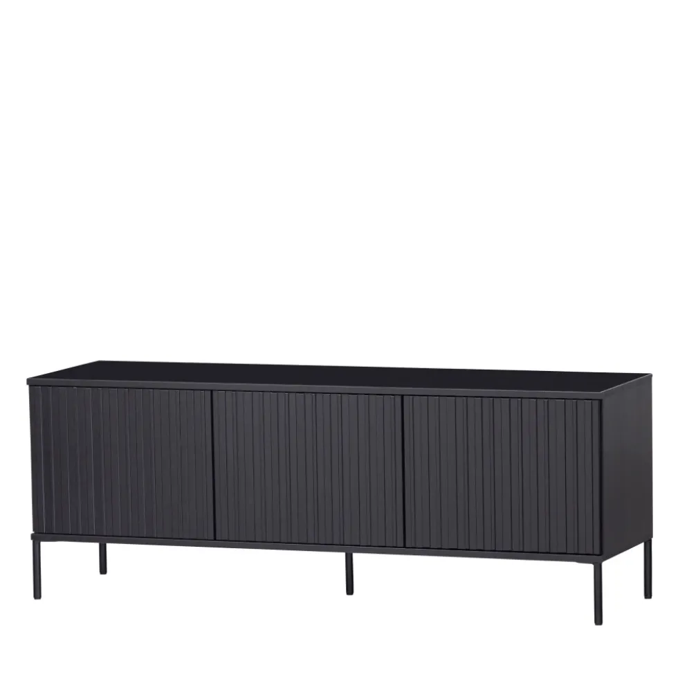 NEW GRAVURE Meuble TV en bois L150cm