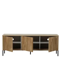 NEW GRAVURE Meuble TV en bois L150cm