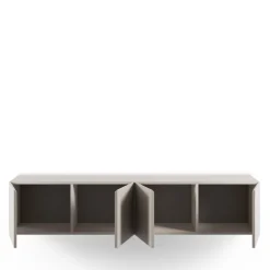NEXA Meuble TV suspendu 4 portes en bois L180cm