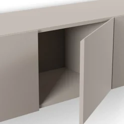 NEXA Meuble TV suspendu 4 portes en bois L180cm