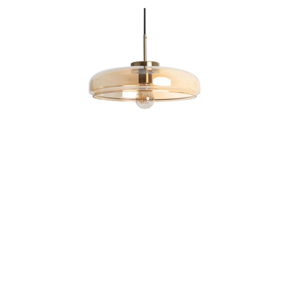 NEYO Suspension ronde en verre ø34cm