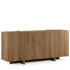NICOLE Buffet 4 portes en bois L180cm