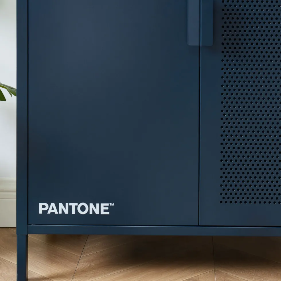 NINO Buffet haut 2 portes en métal PANTONE H100cm