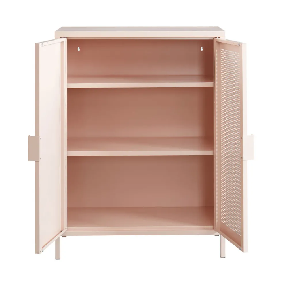NINO Buffet haut 2 portes en métal PANTONE H100cm