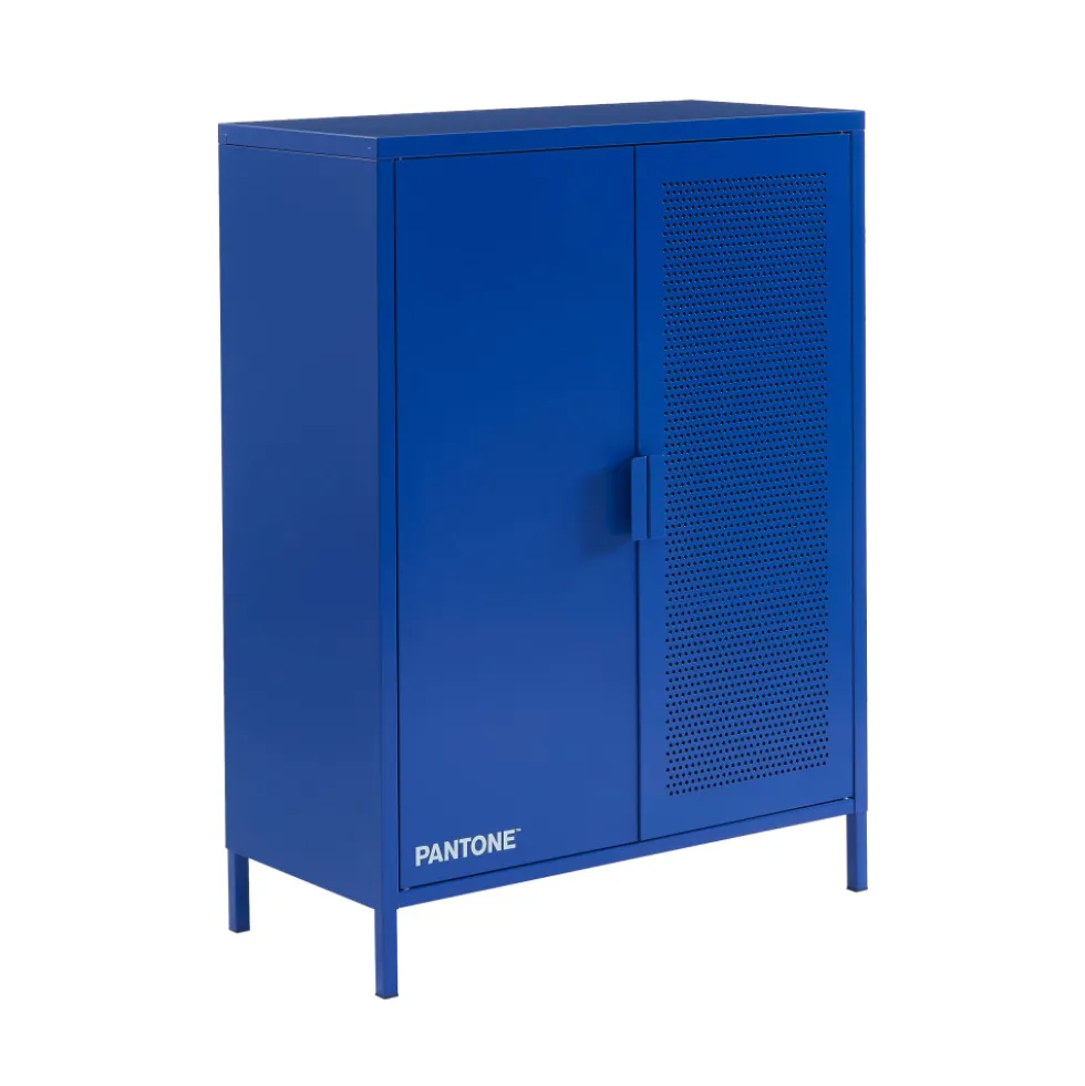 NINO Buffet haut 2 portes en métal PANTONE H100cm